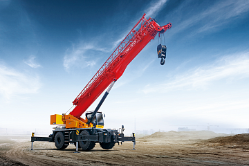 Короткобазный кран Sany SRC1100T5