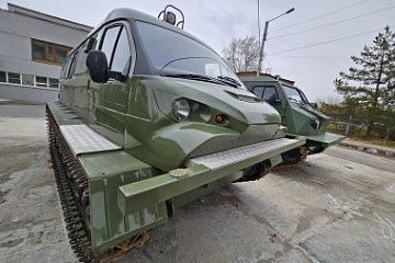 Гусеничный вездеход ЗЗГТ-34039 «Ирбис»