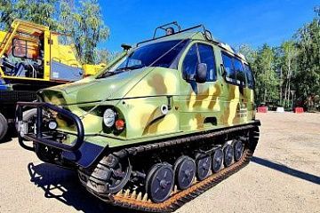Гусеничный вездеход ЗЗГТ-3409 «Бобр»