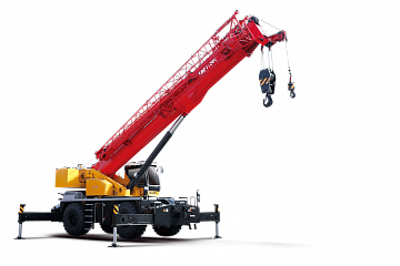 Короткобазный кран Sany SRC1100T